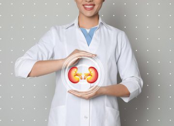 closeup-view-doctor-illustration-kidneys-light-grey-background