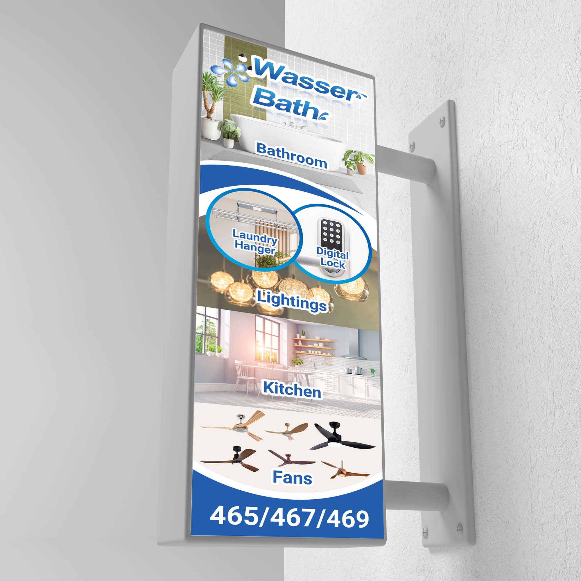 Wasserbath sideboard