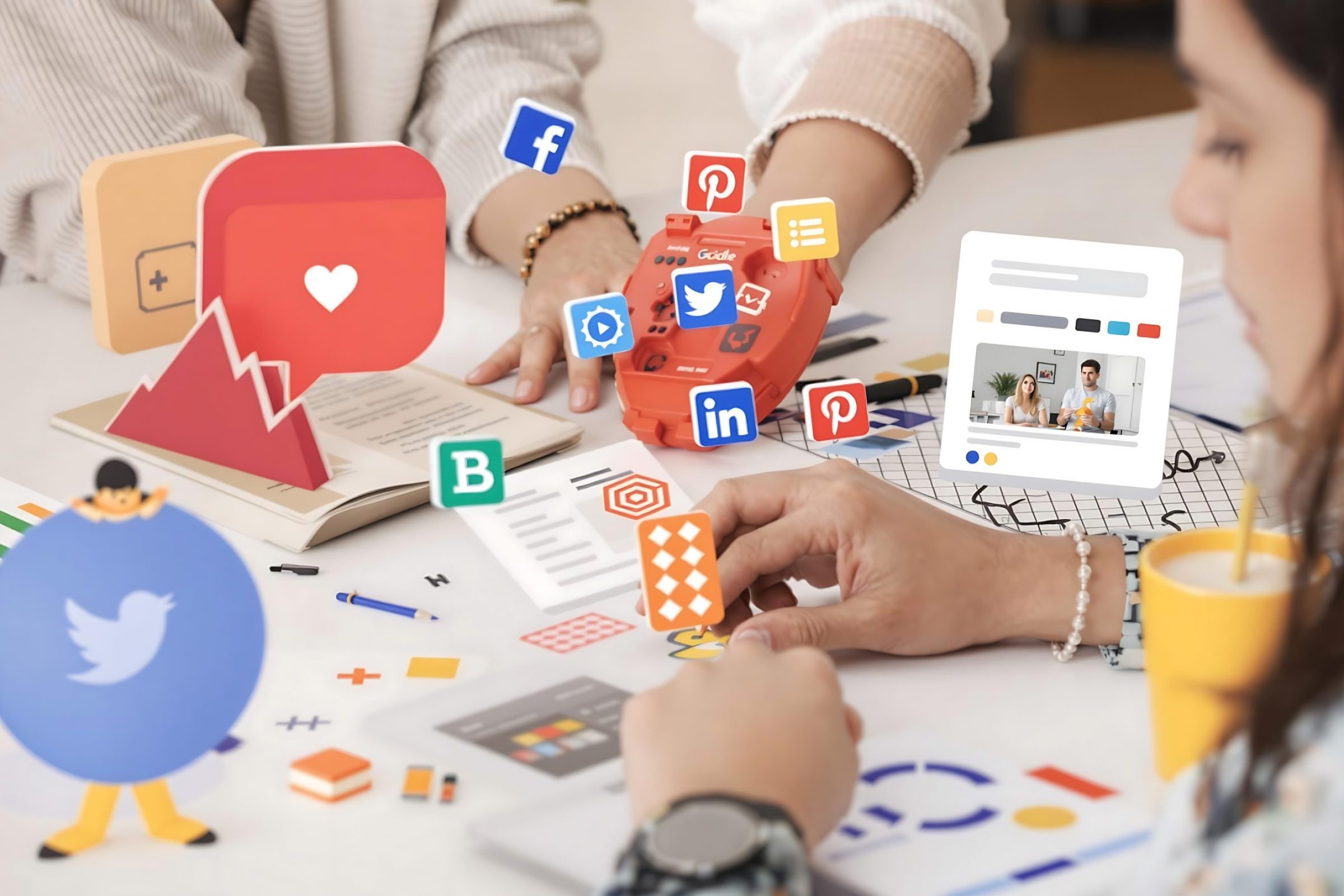 collaborative-social-media-strategy-meeting-with-digital-devices