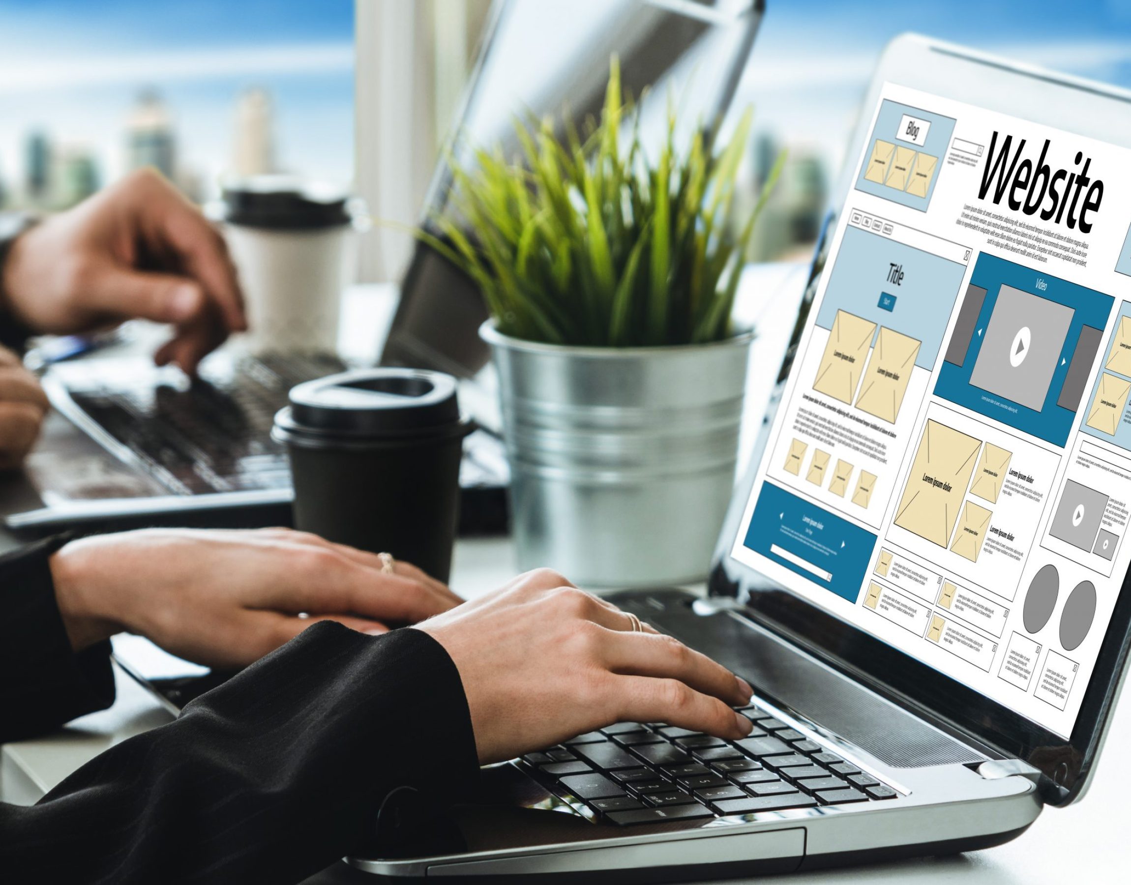 Website design software provide snugly template for online retail business and e-commerce